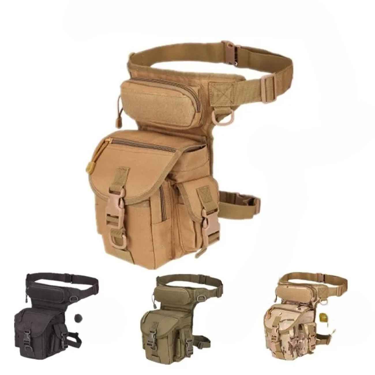 Tactical Waist Bag – Suitable for Hiking & Outdoor with Water-Resistant Fabric