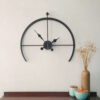 Timeless Minimalist Wall Clock – Matte Metal Finish