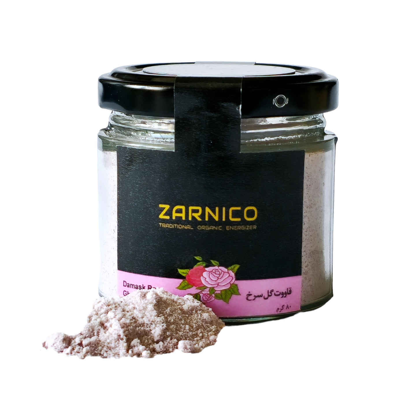 Traditional Persian Rose Energy Mix, for Maximum Health Benefit – Zarniko (80g) Pack of 5