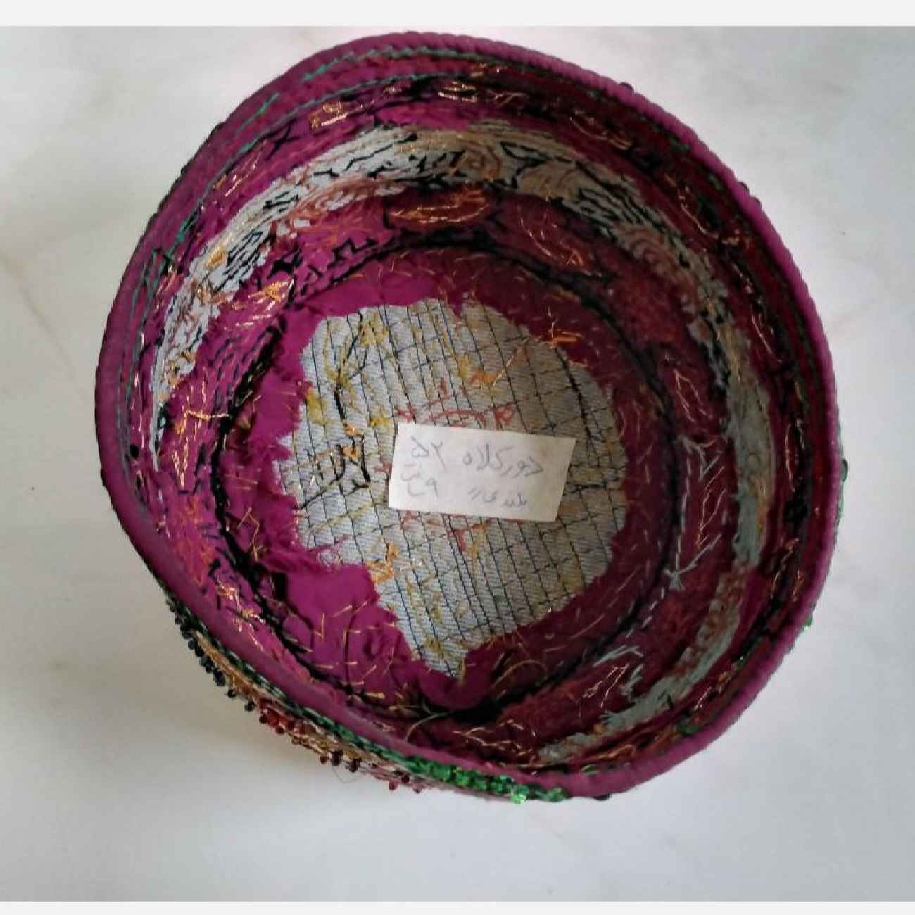 Traditional Sequin-Embroidered Hat – Perfect for Festivals & Nights Out