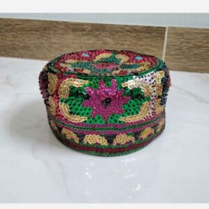 Traditional Sequin-Embroidered Hat – Perfect for Festivals & Nights Out