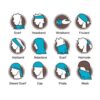 Tube Scarf – UV Protection & Sweat-Wicking in Barber Design