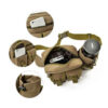 Ultimate Brezent Fanny Pack for Tactical, Prepper & Outdoor Use with 4 Packet