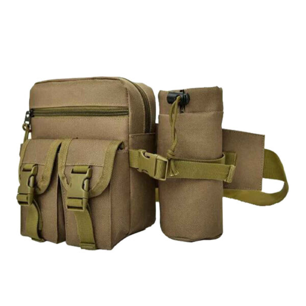 Ultimate Brezent Fanny Pack for Tactical, Prepper & Outdoor Use with 4 Packet