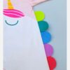 Unicorn Design Baby Romper – Soft 100% Cotton, Perfect for Newborns