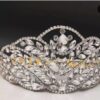 Unique Bridal Crown, Fully Adorned with High-Quality Gems and Stones (1)