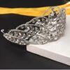 Unique Bridal Crown, Fully Adorned with High-Quality Gems and Stones