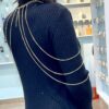 Upper Body and Shoulder Body Chain – Suitable for Summer Looks and Beachwear