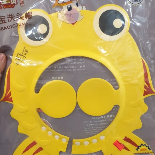Waterproof Shower Shield for Infants & Toddlers, Premium Comfort for Tear-Free Bath Time