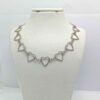 Women's Choker Necklace - Minimal & Chic Suitable for Any Outfit with Heart Design