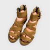Women's Fashion Flat Gladiator Sandals – Summer Essential with Easy Zipper