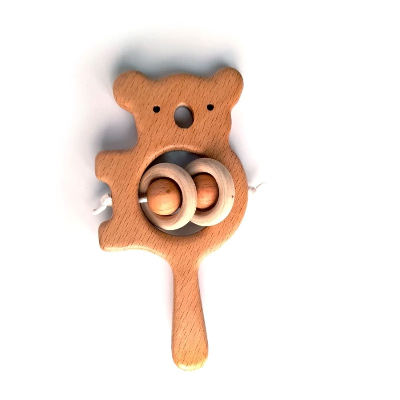 Koala Wooden Rattle – Perfect Gift for Baby Shower or Newborn