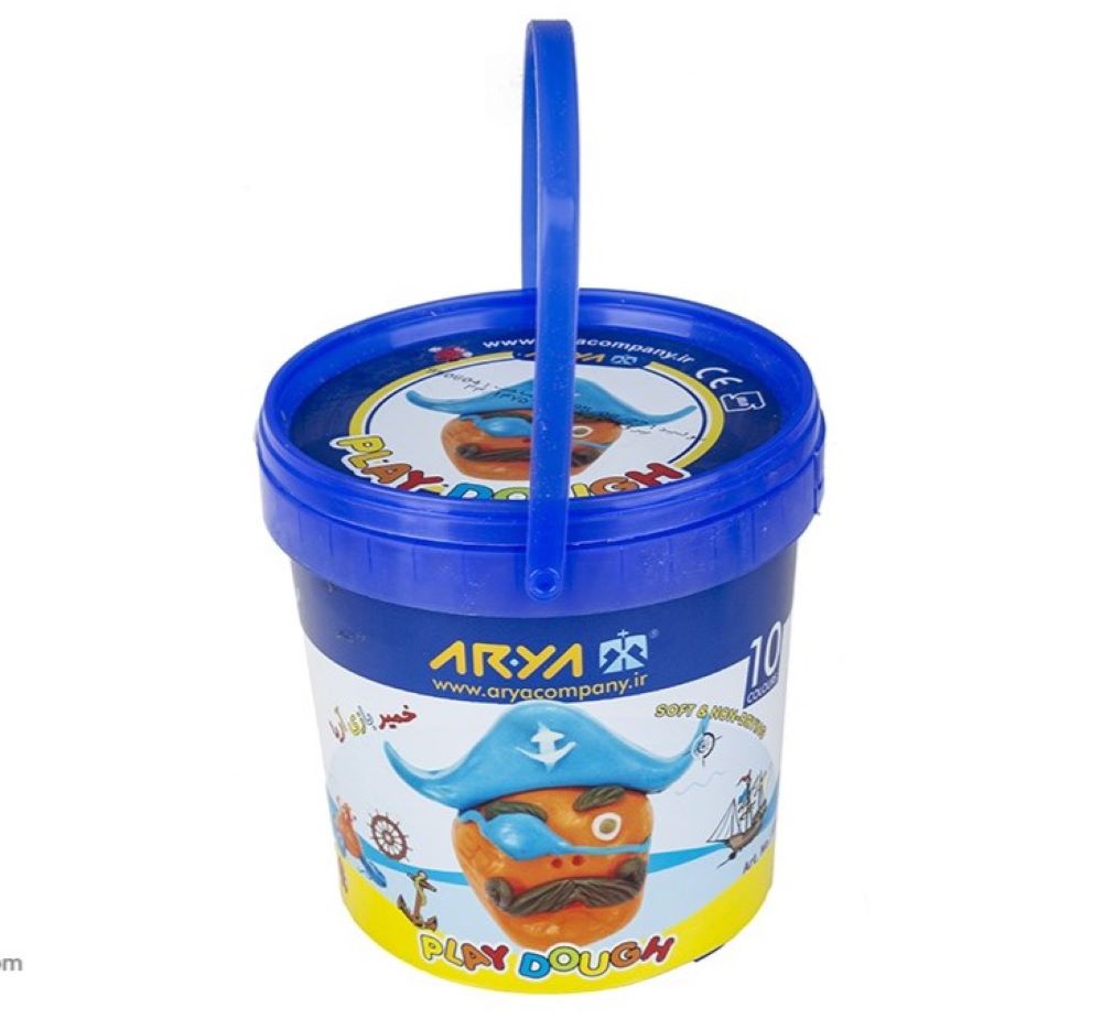 10-Color Playdough Kit – Aria Model 1065 Suitable for Kids