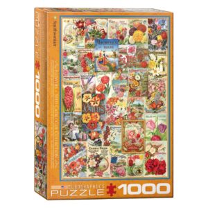 1000 Pieces Puzzles – Flower Catalog Design