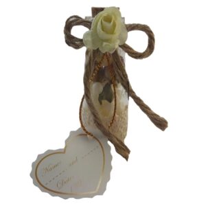 20 Pcs Wedding Favor Include Noghl(Sweet) & Dried Flowers