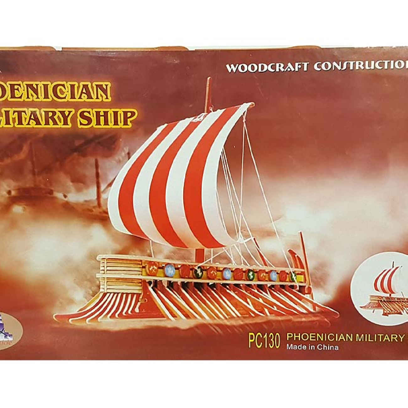 3D Wooden Puzzle – Pirate Ship, Suitable for Kids & Adults