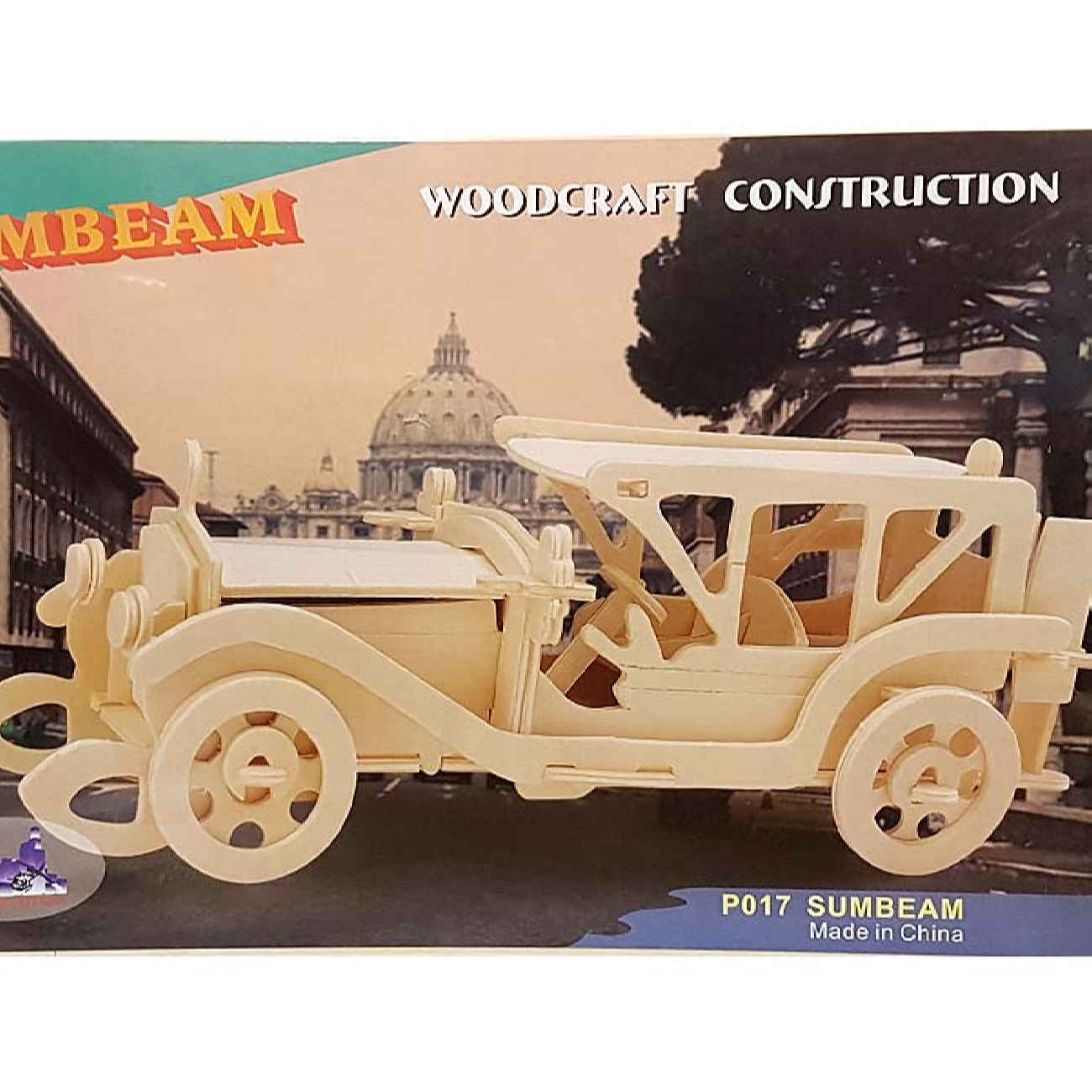 3D wooden Puzzle, Vintage Car Design Suitable for Collecters & Gifting