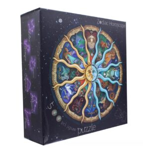 500-Piece Zodiac Puzzle – Circular Horoscope Design