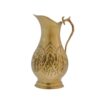 6-Piece Brass Charcoal Samovar Set, Ghalamkari Engraving