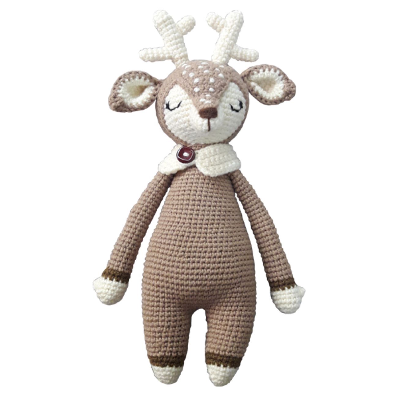 Adorable Knitted Deer Doll – Perfect Gift and Cozy Decorative Accent