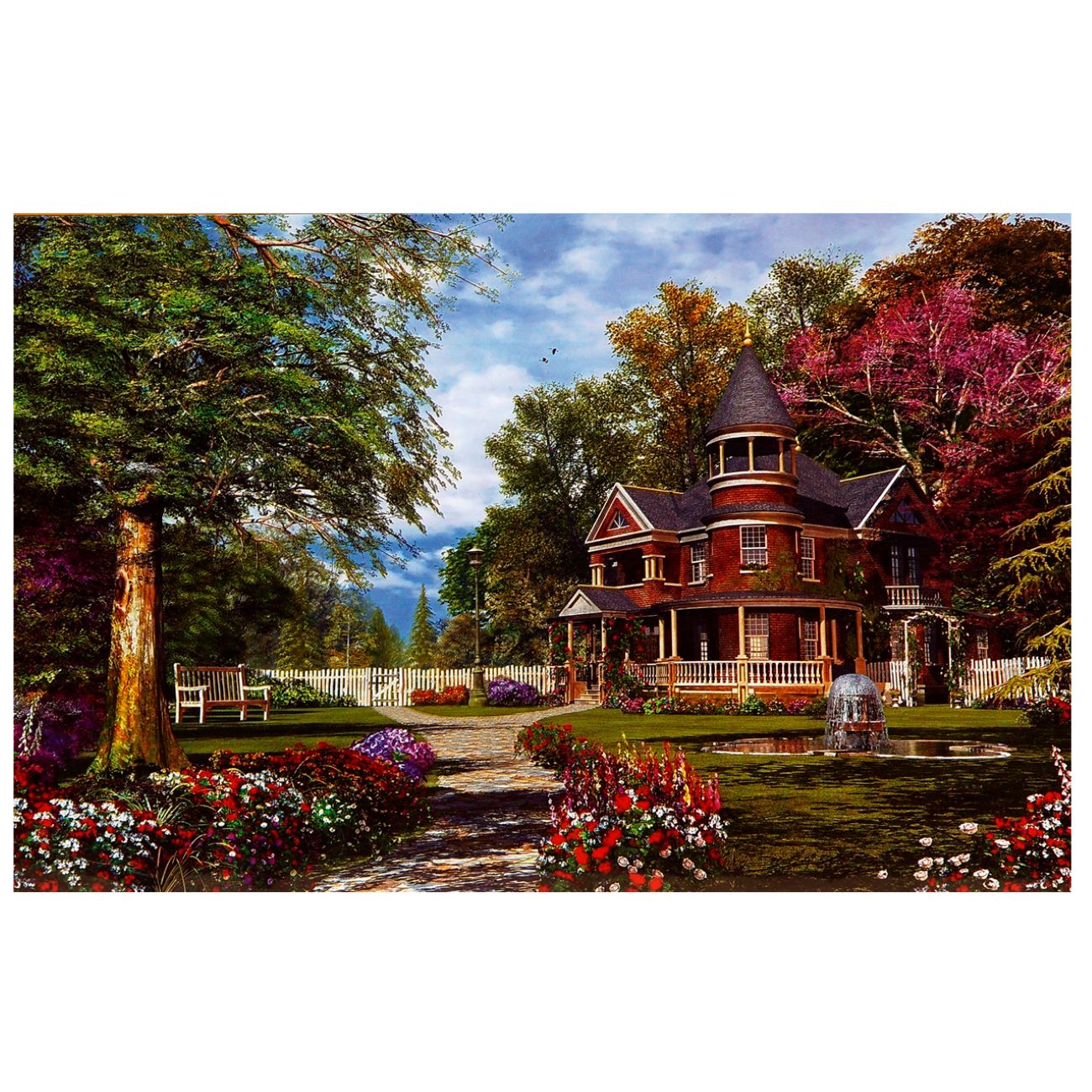 Artistic 1000-Piece Puzzle for Relaxation, Suitable For Kids & Adults