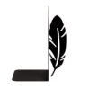 Artistic Feather Novelty Bookend – Suitable for Stylish Home and Workspace Organization (2)