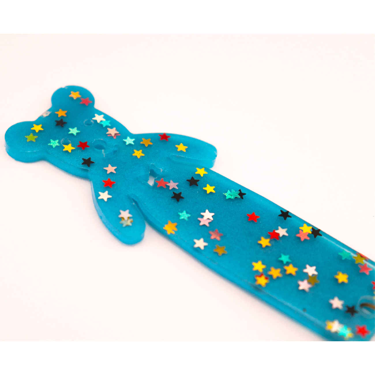 Bear Design Resin Bookmark – Unique Handmade Accessory, Gift for Readers & Students