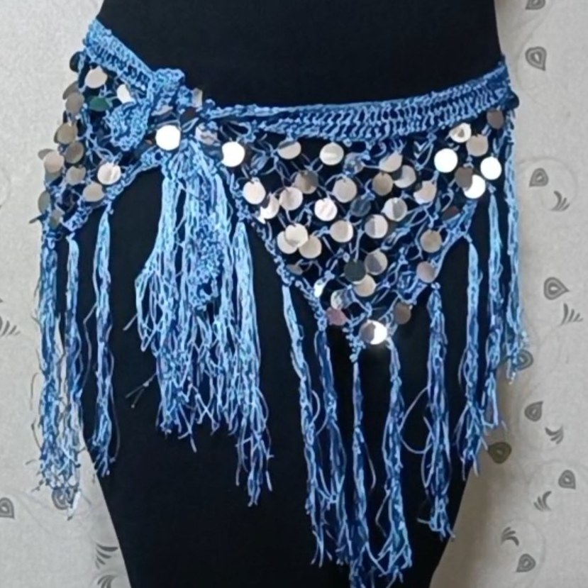 Belly Dance Belt – Coin Scarf, Performance Accessory Suitable for Party