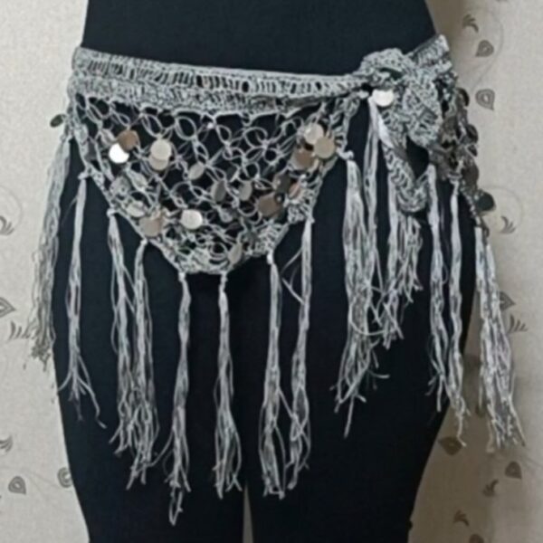 Belly Dance Belt – Coin Scarf, Performance Accessory Suitable for Party