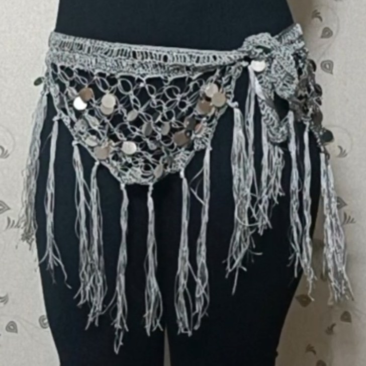 Belly Dance Belt – Coin Scarf, Performance Accessory Suitable for Party