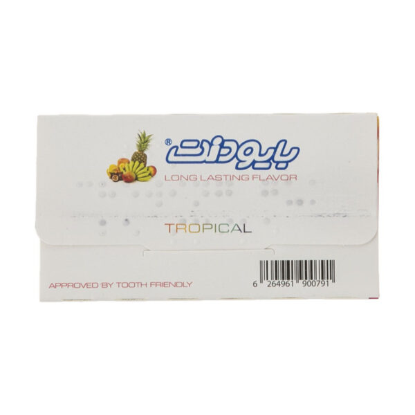 Biodent Sugar-Free Mini Stick Gum with Tropical Flavor