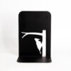 Black Woodpecker Bookend – Suitable for Home and Office Shelves