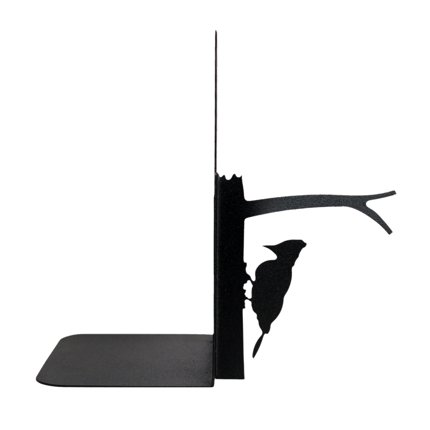 Black Woodpecker Bookend – Suitable for Home and Office Shelves