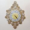 Brass Wall Clock with a Traditional Design for Sophisticated Interiors