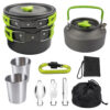 Camping Cookware Set for Open Fire Cooking – Lightweight & Durable (3)