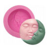Candle Mold with Moon and Sun Design for Professional Candle Making at Home
