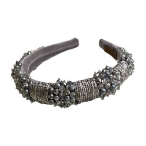 Chic Beaded Headband – Shine with Every Step