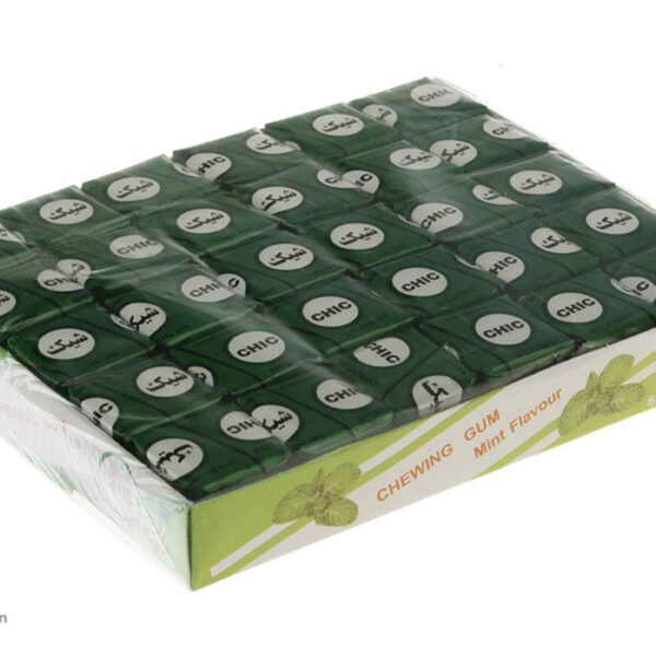 Chic Mint-Flavored Gum, Pack of 60