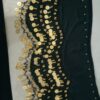 Chiffon Belly Dance Hip Scarf - Perfect for Festival with Silk Thread & Coins