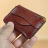 Compact Leather Card Holder Wallet – Sleek, Stylish & Secure