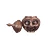 Copper Sugar Bowl - Human Face Unique Design