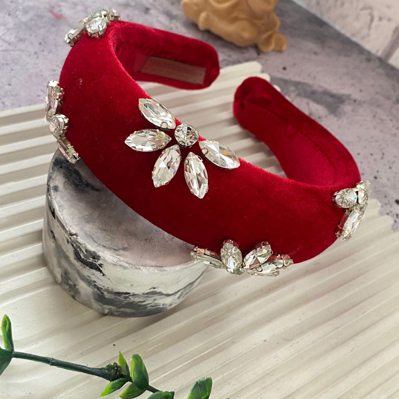 Crystal Beaded Headband – Glamorous Look