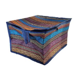 Cultural Charm: Jajim Fabric Clothing Box