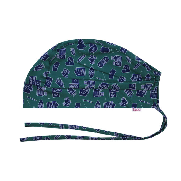 Cute Surgical Scrub Cap for Women & Men – Adjustable, Cotton, Medical Headwear