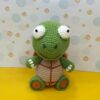 Cute and Cozy Knitted Turtle Doll – Beautiful Handmade Woolen Toy