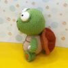 Cute and Cozy Knitted Turtle Doll – Beautiful Handmade Woolen Toy
