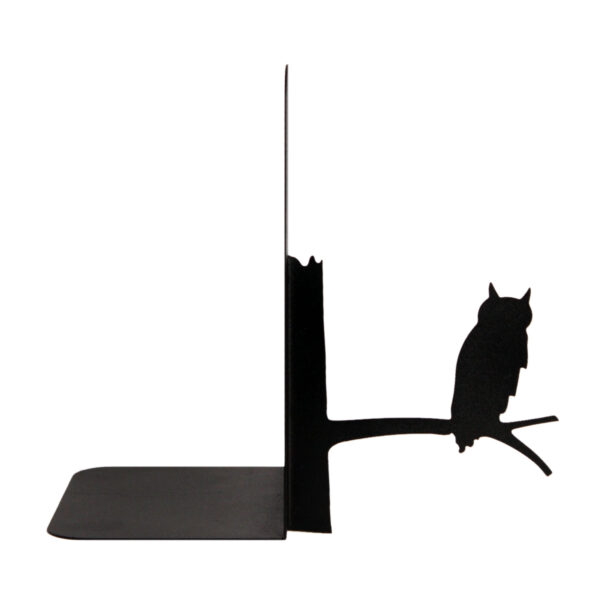 Decorative Metal Owl Bookend – Suitable for Bookshelves, Offices & Kids’ Rooms