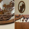 Decorative Mirror Wall Art – Love Quote Model, Brown