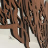 Decorative Mirror Wall Art – Love Quote Model, Brown