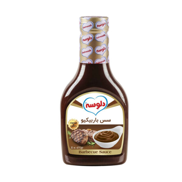 Delveseh Barbecue Sauce – Flavorful Sauce for Grills and Sandwiches, 470 gr (3x)